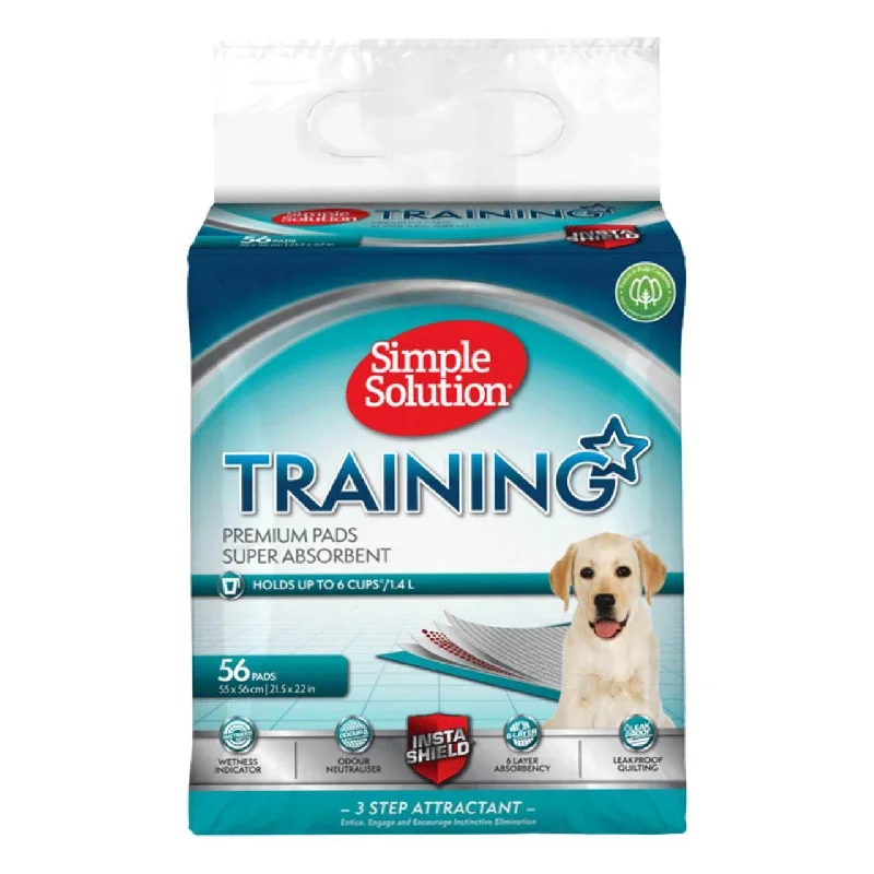 - Food for small dogsSimple Solution Puppy Training Pads 56 per pack