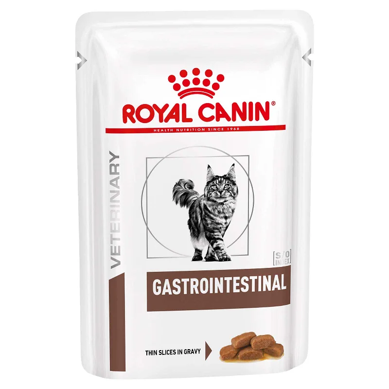    - Kitten food  Royal Canin Veterinary Cat Food Pouch Gastrointestinal