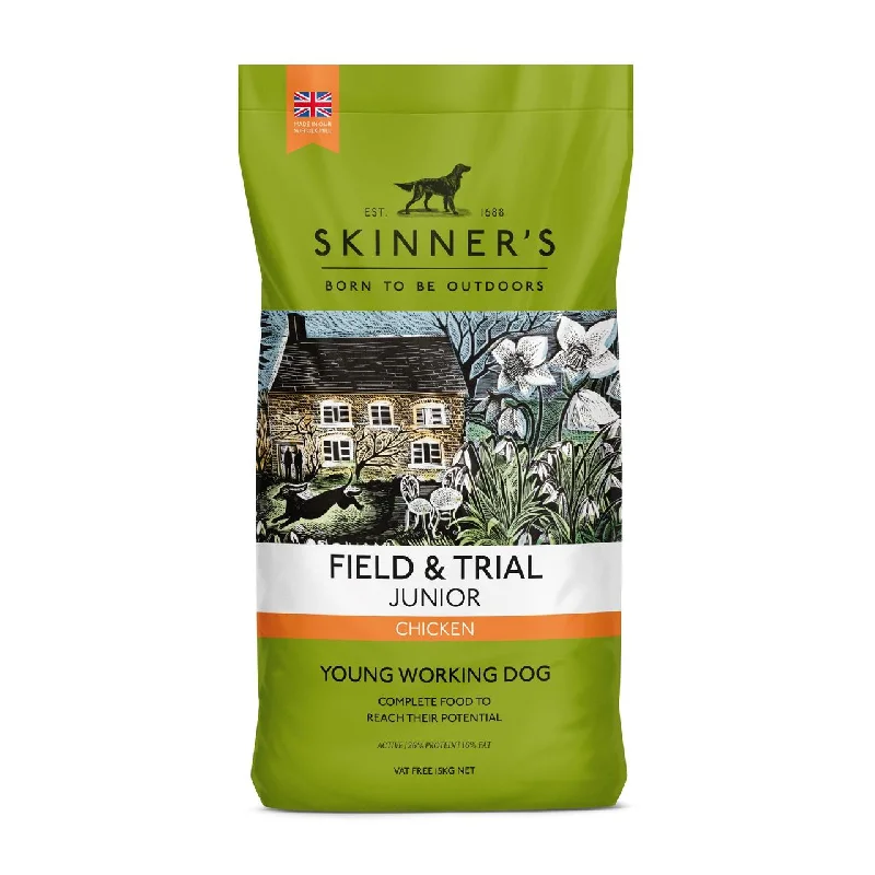 - Dog food improves immunitySkinners Field & Trial Junior Dry Dog Food 15kg