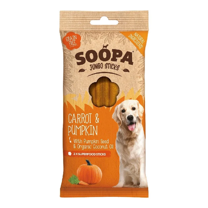 - Gastrointestinal conditioning dog foodSoopa Carrot & Pumpkin Jumbo Stick 10 per pack